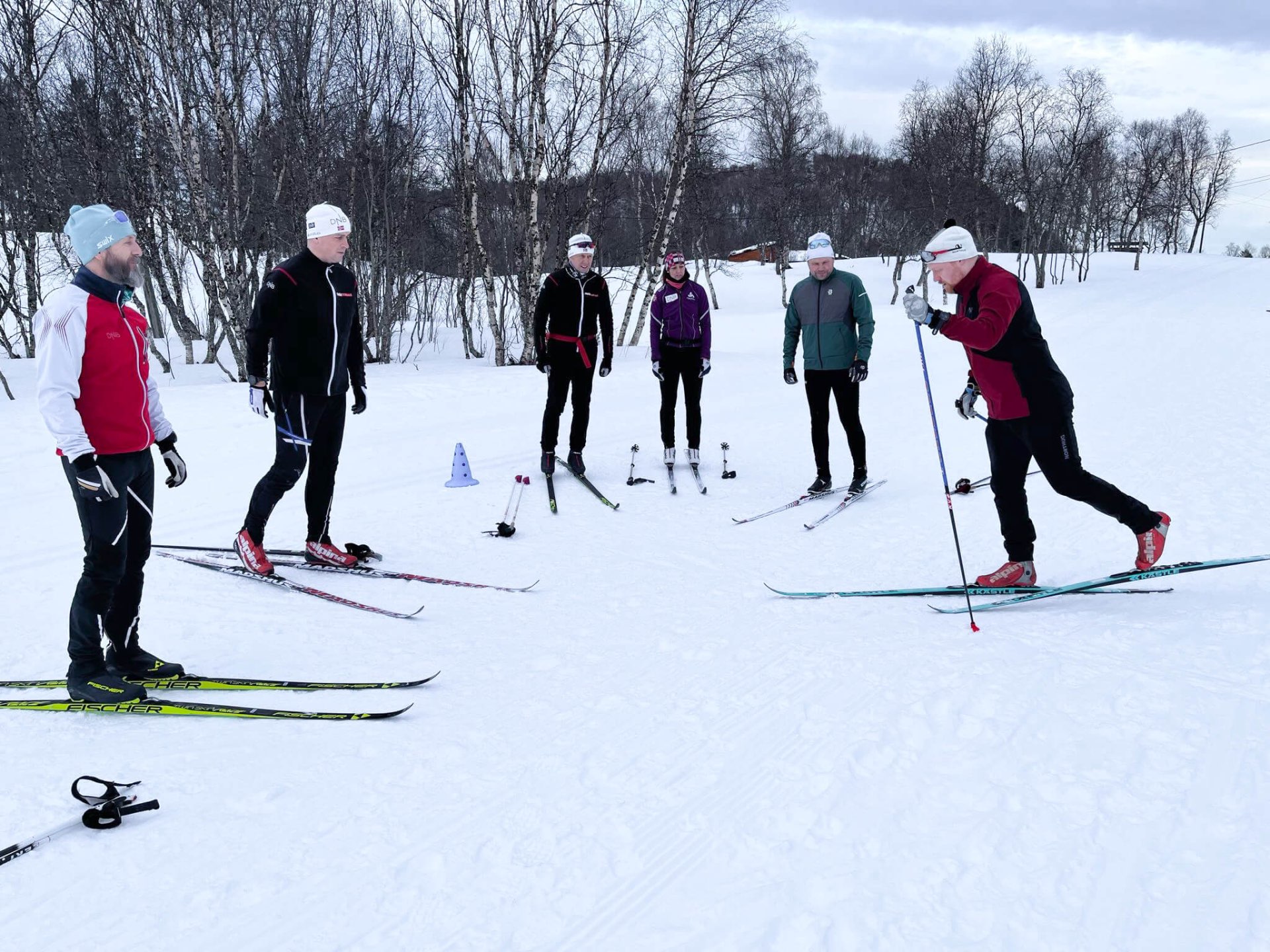 Langrenn i vinterlandskap